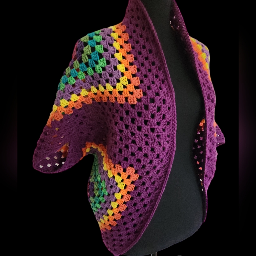 Crochet Cocoon Shrug/Cardigan